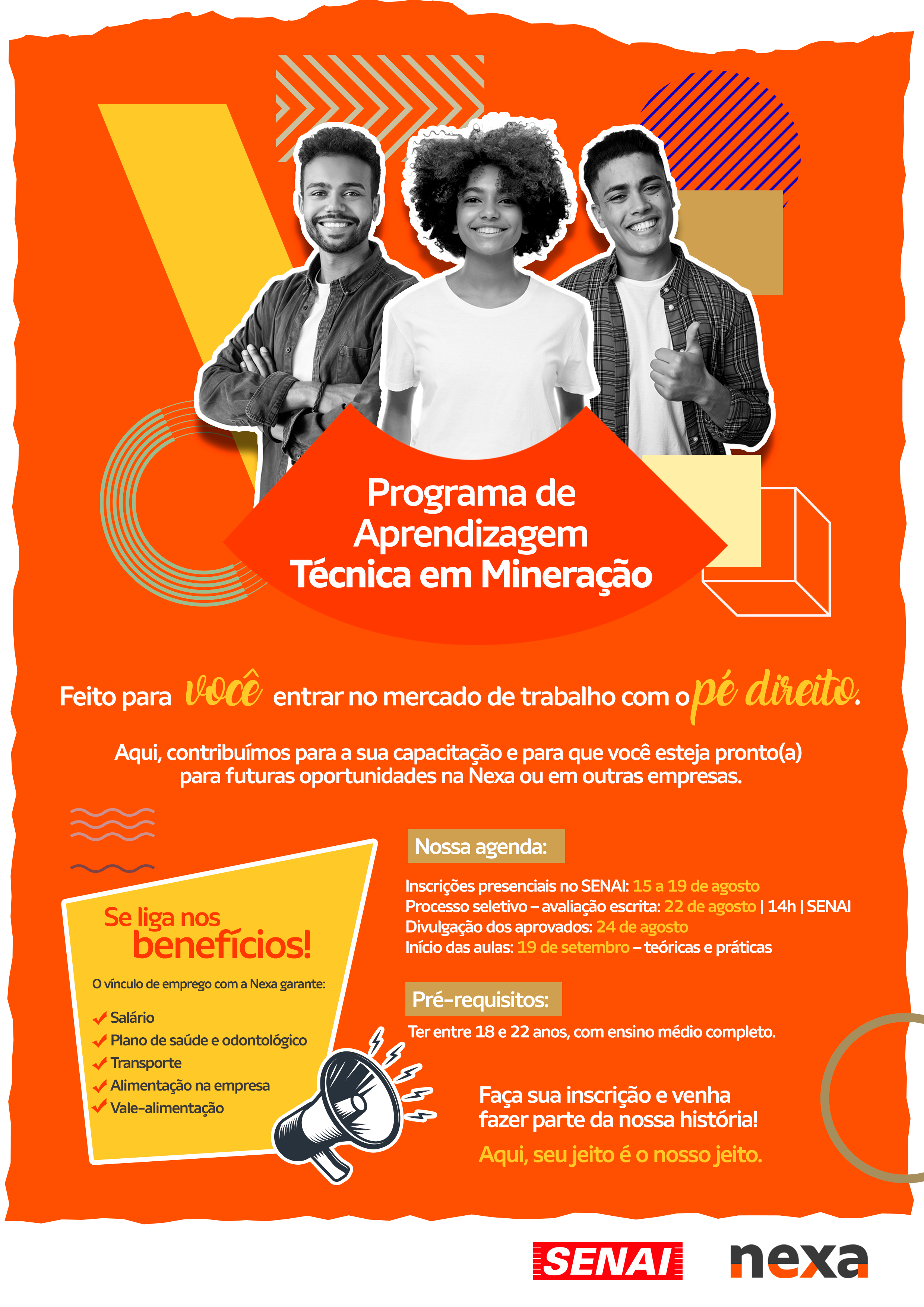 Inscrições prorrogadas para projeto de aprendizado e prática de